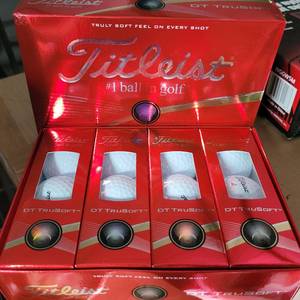 lot 316 image: BOX OF NEW TITLEIST GOLF BALLS AS SHOWN.