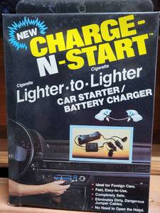 lot 327 image: CASE OF 48 CHARGE-N START LIGHTER TO LIGHTER CAR STARTERBATTERY CHARGER MODEL 808 IN BOXES AS SHOWN. (YOUR BID X 48)