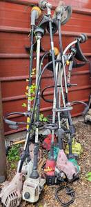 lot 342 image: LOT OF MIXED WEEDEATERS, EDGERS, AND MORE AS SHOWN.