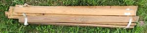 lot 374 image: WOOD SLATS AS SHOWN.
