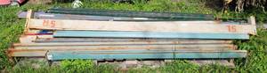 lot 378 image: LOT OF PALLET RACK BEAMS AS SHOWN.