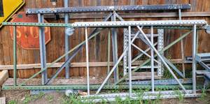 lot 380 image: LOT OF PALLET RACK UPRIGHTS AND SUCH AS SHOWN.