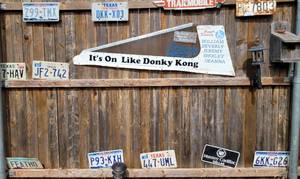 lot 400 image: ALL LICENSE PLATES ONLY. OTHER ITEMS NOT INCLUDED.