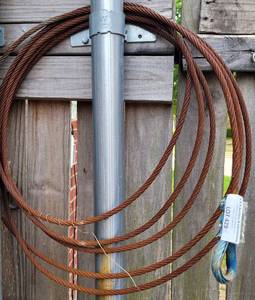 lot 429 image: METAL CABLE AS SHOWN.