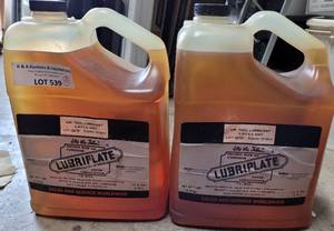 lot 539 image: LOT OF 2 GALLON JUGS OF AIR TOOL LUBRICANT AS SHOWN. (YOUR BID X 2)
