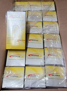 lot 549 image: LOT OF 18 INOPAK ENRICH HAND LOTION SOAP WITH ALOE REFILLS IN BOX AS SHOWN. (YOUR BID X 18)