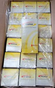 lot 550 image: LOT OF 18 INOPAK ENRICH HAND LOTION SOAP WITH ALOE REFILLS IN BOX AS SHOWN. (YOUR BID X 18)