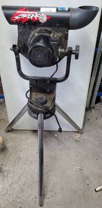 lot 585 image: ATEC HITTING STREAK PITCHING MACHINE AS SHOWN.