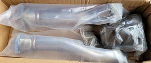 lot 637 image: MOTORCYCLE EXHAUST PARTS IN BOX AS SHOWN.
