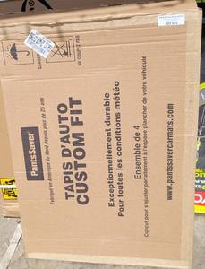 lot 675 image: PANTSSAVER CUSTOM FIT CARMATS FOR 2015 INFINITI QX60 IN BOX AS SHOWN.