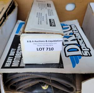 lot 710 image: HEAVY DUTY MOTORCYCLE INNER TUBE PLUS REAR SPOKE SET XS8-14197 AS SHOWN.