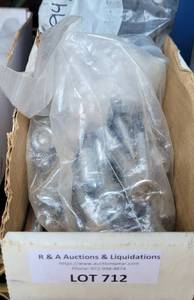 lot 712 image: LOT OF MOTORCYCLE PARTS AS SHOWN.