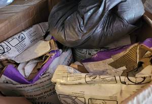 lot 731 image: LOT OF NON-SANDED GROUT BAGS AS SHOWN.