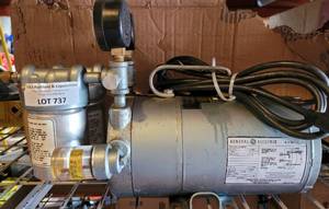 lot 737 image: GENERAL ELECTRIC A-C MOTOR MODEL 5KH36KN90 AS SHOWN.