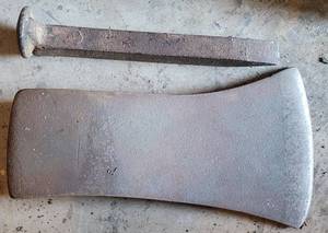 lot 780 image: NEW AXE PLUS CHISEL AS SHOWN.