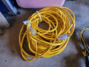 lot 783 image: HEAVY DUTY EXTENSION CORD AS SHOWN.