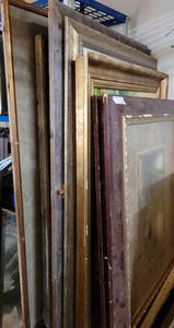 lot 839 image: LOT OF 9 LARGE SIZE FRAMED PRINTSPICTURES AS SHOWN. (YOUR BID X 9)