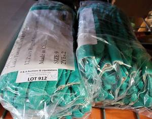 lot 912 image: LOT OF 2 PACKS OF RUGGED NITRILE 12 INCH GLOVES 2YEL2 AS SHOWN. 12 PAIR PER PACK. (YOUR BID X 2)