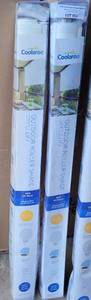 lot 953 image: LOT OF 2 COOLAROO OUTDOOR ROLLER SHADE IN PACKAGES AS SHOWN. 36 X 72 EACH. (YOUR BID X 2)