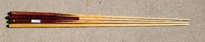 lot 976 image: LOT OF 4 POOL CUES AS SHOWN. (YOUR BID X 4)