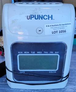 lot 1056 image: uPUNCH TIME ATTENDANCE TERMINAL HN3000 AS SHOWN.