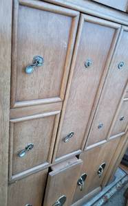 lot 1074 image: DRESSER IN STYLE, COLOR, AND CONDITION SHOWN.