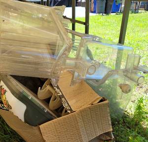 lot 1110 image: LOT OF MARGARITA MACHINE PARTS AS SHOWN.
