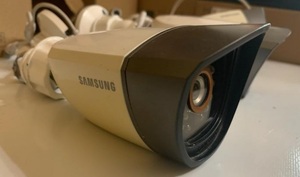 lot 373 image: 4 CAMERA SURVEILLANCE SYSTEM WITH 4 CHANNEL NIGHT OWL DVR PLUS 4 NIGHT VISION CAMERAS IN WORKING CONDITION. SELLER UNISTALLED THIS SYSTEM FROM PARENTS HOUSE ON THE DAY OF LISTING.