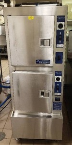 lot 2 image: Cleveland Model 24CGA10 Double Stack SteamCraft Ultra 10, 10-Pan Steamer