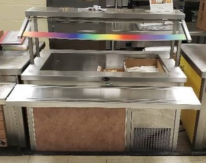 lot 30 image: Randell 42 Caf Unit, Refrigerated Service Enclosure, Model RAN SCA3 - 48 x 30  CONTENTS NOT INCLUDED