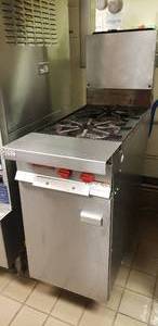 lot 34 image: VulcanHart FSE 2 Burner Gas Range, Model GHX45