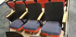 lot 116 image: Auditorium Seating Row B2, 3 Seats Total  SEE DESCRIPTION FOR MORE INFORMATION