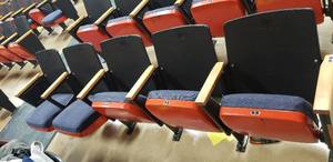 lot 119 image: Auditorium Seating Row C1, 5 Seats Total  SEE DESCRIPTION FOR MORE INFORMATION