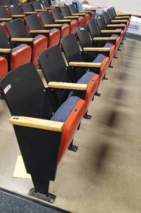 lot 129 image: Auditorium Seating Row H1, 9 Seats Total  SEE DESCRIPTION FOR MORE INFORMATION