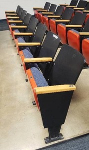 lot 132 image: Auditorium Seating Row K2, 8 Seats Total  SEE DESCRIPTION FOR MORE INFORMATION
