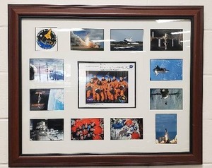 lot 87 image: Framed Spaceshuttle Discovery Mission STS-120 Autographed Crew Photo