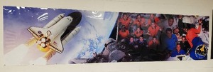 lot 85 image: 14 Nasa Spaceshuttle Discovery Wall Mural
