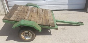 lot 1 image: Small Farm Trailer