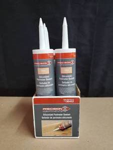 lot 36 image: Lot of 6 Precision Components 10.5 oz Siliconized Perimeter Sealant - Item #196462