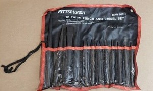 lot 20 image: Pittsburgh Punch and Chisel Set - SKU 66337