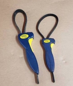 lot 21 image: Pair of Grip Wrench Oil Filter Wrenches - Small and Large