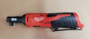 lot 27 image: Milwaukee M12 Cordless 38 Ratchet Tool - Model 2457-20