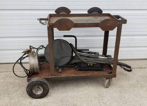 lot 39 image: ESAB PS-2000-0 MIG Welder with Cart