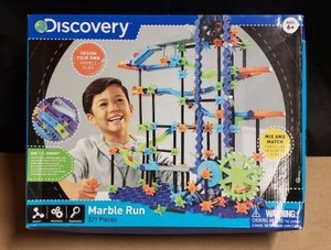 lot 163 image: Discovery Marble Run Construction Set STEM
