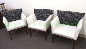 lot 3 image: Kimball Office ARPEGGIO pillow back side chairs (Bid is times the quantity)