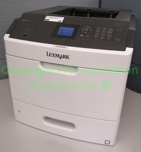 lot 26 image: Lexmark MS811dn network-ready monochrome laser printer