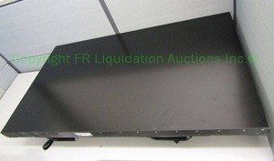 lot 38 image: Samsung UD46C - 46 LED display screen with scissor expanding wall mount hardware