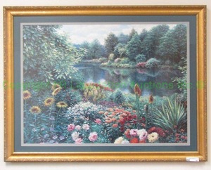 lot 67 image: Framed wilderness print
