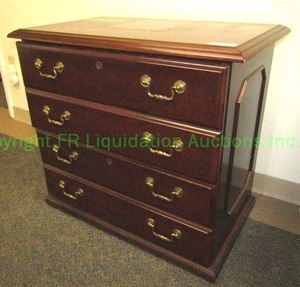 lot 93 image: Lateral file cabinet, 24x24x12