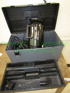 lot 122 image: Metro Data-Vac 2 Toner Vacuum Model MDV-2, 1.17-HP Motor, Storage box (missing one latch)